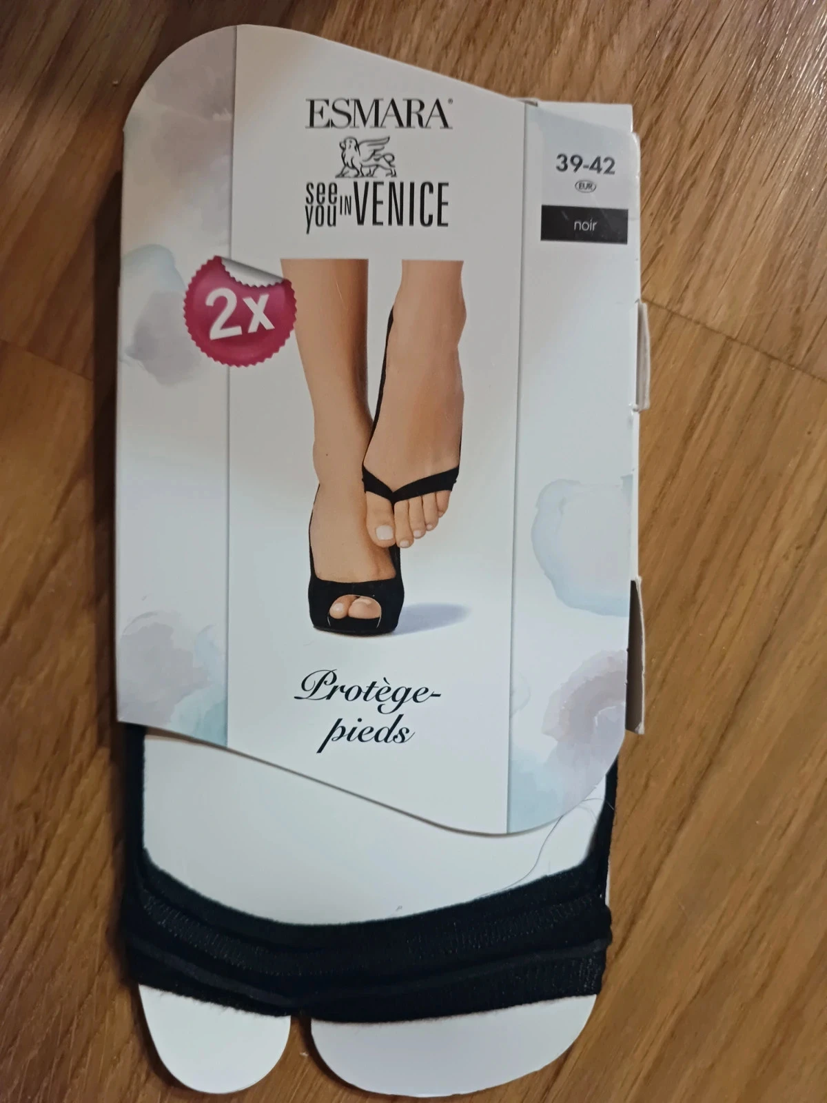 Lot de 2 protege pied 39/42 neuf